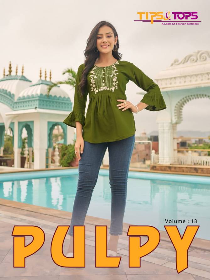 Pulpy Vol 13 By Tips Tops Western Ladies Top Catalog 
